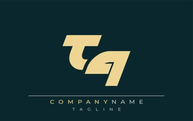 TQ Sleek Geometrik Logo Tasarımı. Tarafsız renkler ve minimalist stil markalaşma ve kurumsal kimlik için uygun profesyonel ve çağdaş bir izlenim yaratır..