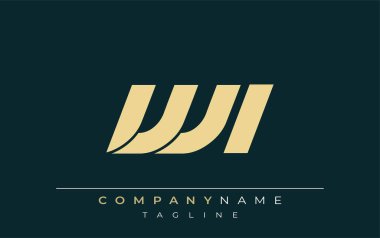 WL Sleek Geometrik Logo Tasarımı. Tarafsız renkler ve minimalist stil markalaşma ve kurumsal kimlik için uygun profesyonel ve çağdaş bir izlenim yaratır..