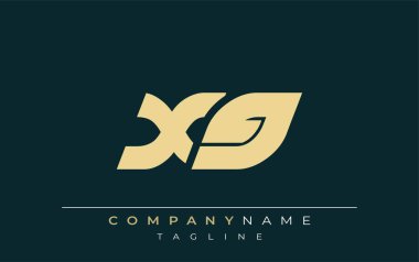 XG Sleek Geometrik Logo Tasarımı. Tarafsız renkler ve minimalist stil markalaşma ve kurumsal kimlik için uygun profesyonel ve çağdaş bir izlenim yaratır..