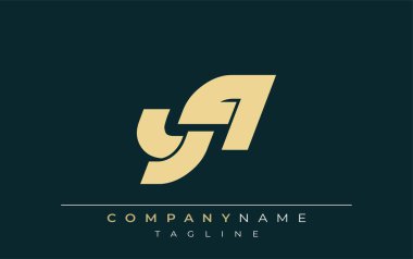 YQ Parlak Geometrik Logo Tasarımı. Tarafsız renkler ve minimalist stil markalaşma ve kurumsal kimlik için uygun profesyonel ve çağdaş bir izlenim yaratır..