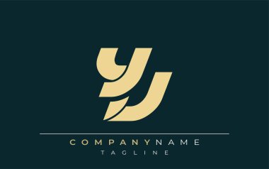 YV Sleek Geometrik Logo Tasarımı. Tarafsız renkler ve minimalist stil markalaşma ve kurumsal kimlik için uygun profesyonel ve çağdaş bir izlenim yaratır..