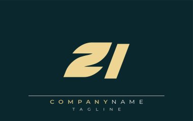 ZL Sleek Geometrik Logo Tasarımı. Tarafsız renkler ve minimalist stil markalaşma ve kurumsal kimlik için uygun profesyonel ve çağdaş bir izlenim yaratır..