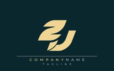 ZV Sleek Geometrik Logo Tasarımı. Tarafsız renkler ve minimalist stil markalaşma ve kurumsal kimlik için uygun profesyonel ve çağdaş bir izlenim yaratır..