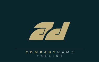 AD Sleek Geometric Logo Tasarımı. Tarafsız renkler ve minimalist stil markalaşma ve kurumsal kimlik için uygun profesyonel ve çağdaş bir izlenim yaratır..