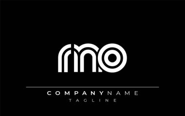 O mektup logo tasarım şablonu