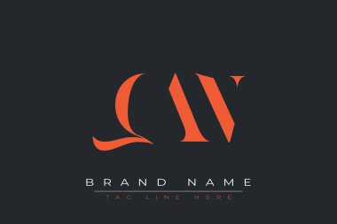 QAN soyut harf logosu tasarımı. Bu logo üç soyut harf tarafından tasarlanmıştır..