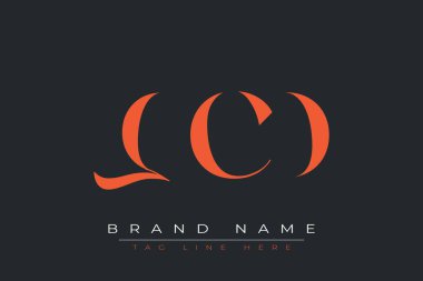 QCD soyut harf logosu tasarımı. Bu logo üç soyut harf tarafından tasarlanmıştır..