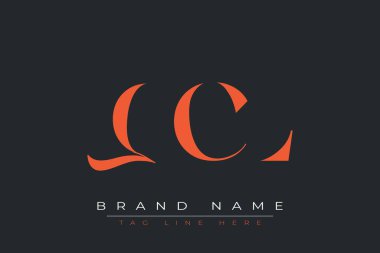 QCL soyut harf logo tasarımı. Bu logo üç soyut harf tarafından tasarlanmıştır..
