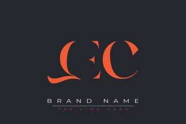 QEC soyut harf logosu tasarımı. Bu logo üç soyut harf tarafından tasarlanmıştır..