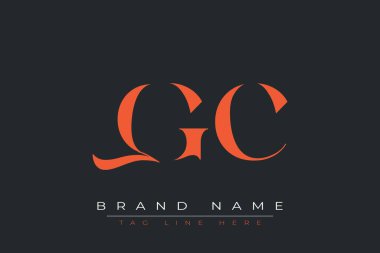 QGC soyut harf logosu tasarımı. Bu logo üç soyut harf tarafından tasarlanmıştır..