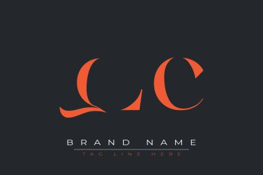 QLC soyut harf logosu tasarımı. Bu logo üç soyut harf tarafından tasarlanmıştır..