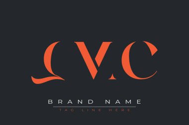 QMC soyut harf logosu tasarımı. Bu logo üç soyut harf tarafından tasarlanmıştır..