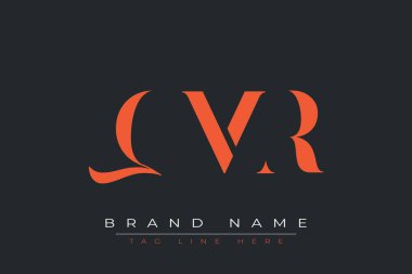 QMR soyut harf logosu tasarımı. Bu logo üç soyut harf tarafından tasarlanmıştır..