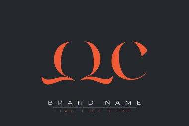 QQC soyut harf logosu tasarımı. Bu logo üç soyut harf tarafından tasarlanmıştır..