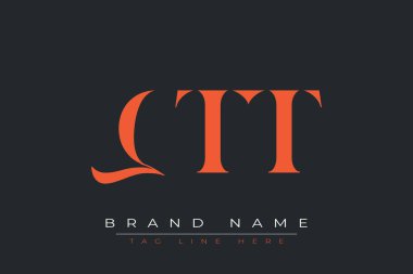 QTT soyut harf logosu tasarımı. Bu logo üç soyut harf tarafından tasarlanmıştır..