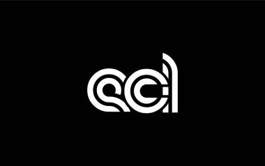 ECL Yaratıcı Eşsiz Modern Harf Logosu Tasarımı. Benzersiz bir harf dizaynına sahip stilize logo, soyut minimalist estetik ve modern cazibe sunar.