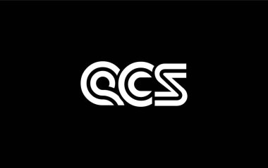 ECS Yaratıcı Eşsiz Modern Harf Logosu Tasarımı. Benzersiz bir harf dizaynına sahip stilize logo, soyut minimalist estetik ve modern cazibe sunar.