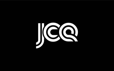 JCE Yaratıcı Eşsiz Modern Harf Logosu Tasarımı. Benzersiz bir harf dizaynına sahip stilize logo, soyut minimalist estetik ve modern cazibe sunar.