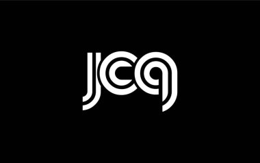 JCQ Yaratıcı Eşsiz Modern Harf Logosu Tasarımı. Benzersiz bir harf dizaynına sahip stilize logo, soyut minimalist estetik ve modern cazibe sunar.