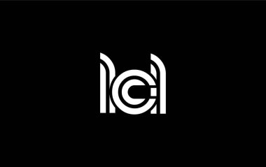 LCL Yaratıcı Eşsiz Modern Harf Logosu Tasarımı. Benzersiz bir harf dizaynına sahip stilize logo, soyut minimalist estetik ve modern cazibe sunar.