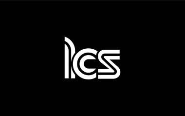 LCS Yaratıcı Eşsiz Modern Harf Logosu Tasarımı. Benzersiz bir harf dizaynına sahip stilize logo, soyut minimalist estetik ve modern cazibe sunar.