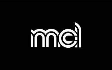 MCL Yaratıcı Eşsiz Modern Harf Logosu Tasarımı. Benzersiz bir harf dizaynına sahip stilize logo, soyut minimalist estetik ve modern cazibe sunar.