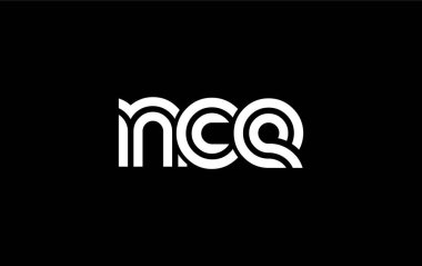 NCE Yaratıcı Eşsiz Modern Harf Logosu Tasarımı. Benzersiz bir harf dizaynına sahip stilize logo, soyut minimalist estetik ve modern cazibe sunar.
