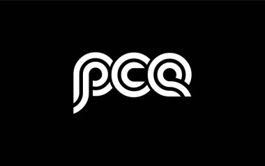 PCE Yaratıcı Eşsiz Modern Harf Logosu Tasarımı. Benzersiz bir harf dizaynına sahip stilize logo, soyut minimalist estetik ve modern cazibe sunar.