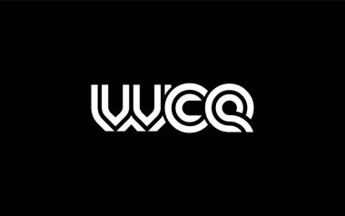 WCE Yaratıcı Eşsiz Modern Harf Logosu Tasarımı. Benzersiz bir harf dizaynına sahip stilize logo, soyut minimalist estetik ve modern cazibe sunar.