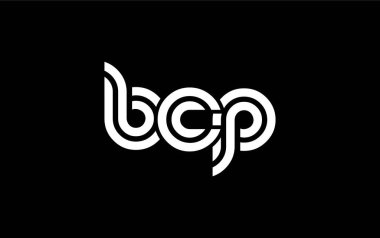 BCP Yaratıcı Eşsiz Modern Harf Logosu Tasarımı. Benzersiz bir harf dizaynına sahip stilize logo, soyut minimalist estetik ve modern cazibe sunar.
