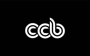 CCB Yaratıcı Eşsiz Modern Harf Logosu Tasarımı. Benzersiz bir harf dizaynına sahip stilize logo, soyut minimalist estetik ve modern cazibe sunar.