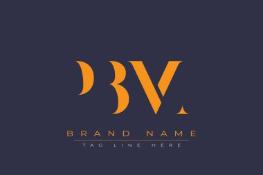 PBM soyut harf logosu tasarımı. Bu logo üç soyut harf tarafından tasarlanmıştır..