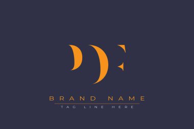 PDF soyut harf logo tasarımı. Bu logo üç soyut harf tarafından tasarlanmıştır..