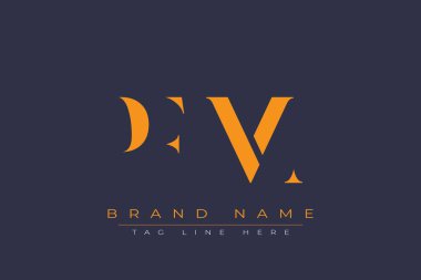 PFM soyut harf logosu tasarımı. Bu logo üç soyut harf tarafından tasarlanmıştır..