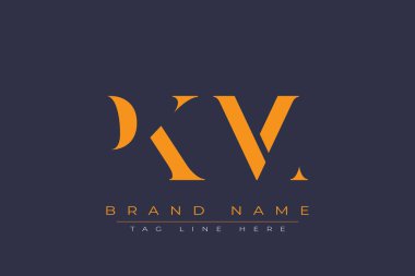 PKM soyut harf logosu tasarımı. Bu logo üç soyut harf tarafından tasarlanmıştır..