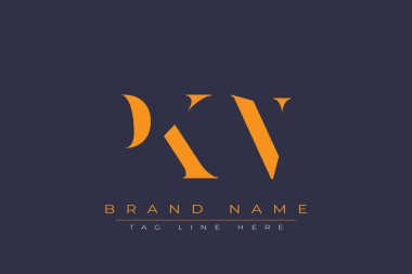 PKN soyut harf logosu tasarımı. Bu logo üç soyut harf tarafından tasarlanmıştır..