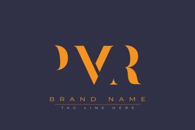 PMR soyut harf logosu tasarımı. Bu logo üç soyut harf tarafından tasarlanmıştır..