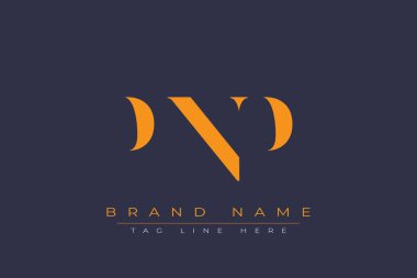 PNP soyut harf logosu tasarımı. Bu logo üç soyut harf tarafından tasarlanmıştır..