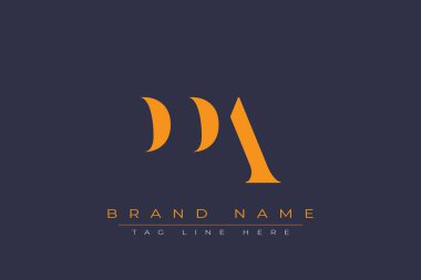 PPA soyut harf logosu tasarımı. Bu logo üç soyut harf tarafından tasarlanmıştır..