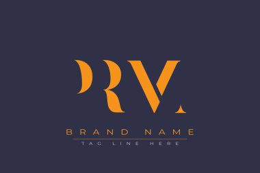 PRM soyut harf logosu tasarımı. Bu logo üç soyut harf tarafından tasarlanmıştır..