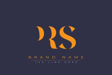 PRS soyut harf logosu tasarımı. Bu logo üç soyut harf tarafından tasarlanmıştır..