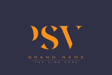 PSV soyut harf logosu tasarımı. Bu logo üç soyut harf tarafından tasarlanmıştır..