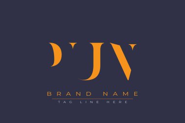 PUN soyut harf logosu tasarımı. Bu logo üç soyut harf tarafından tasarlanmıştır..