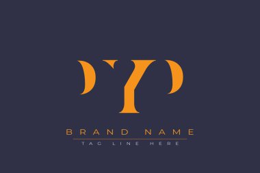 PYP soyut harf logosu tasarımı. Bu logo üç soyut harf tarafından tasarlanmıştır..