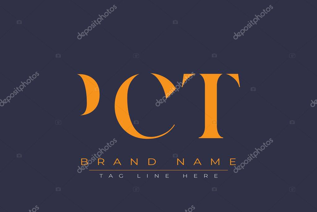 PCT abstract letter logo design. This logo is designed by three abstract letters.