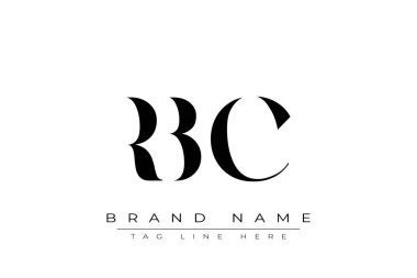 RBC soyut harf logosu tasarımı. Bu logo üç soyut harf tarafından tasarlanmıştır..