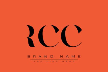 RCC soyut harf logosu tasarımı. Bu logo üç soyut harf tarafından tasarlanmıştır..