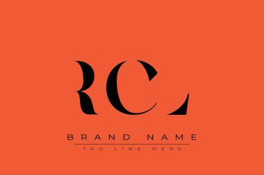 RCL soyut harf logosu tasarımı. Bu logo üç soyut harf tarafından tasarlanmıştır..