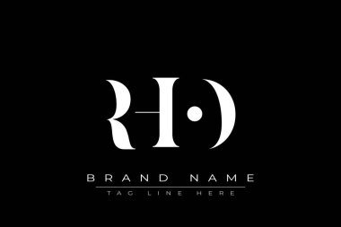 harf ilk harf logo kare simgesi