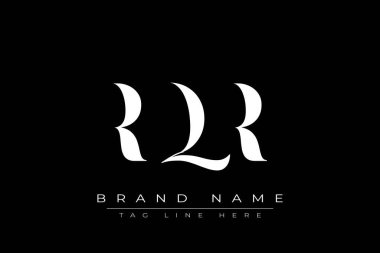 RQR soyut harf logosu tasarımı. Bu logo üç soyut harf tarafından tasarlanmıştır..
